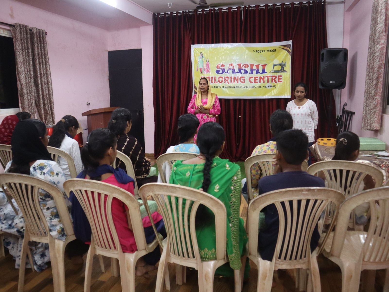 Women Learning Tailoring